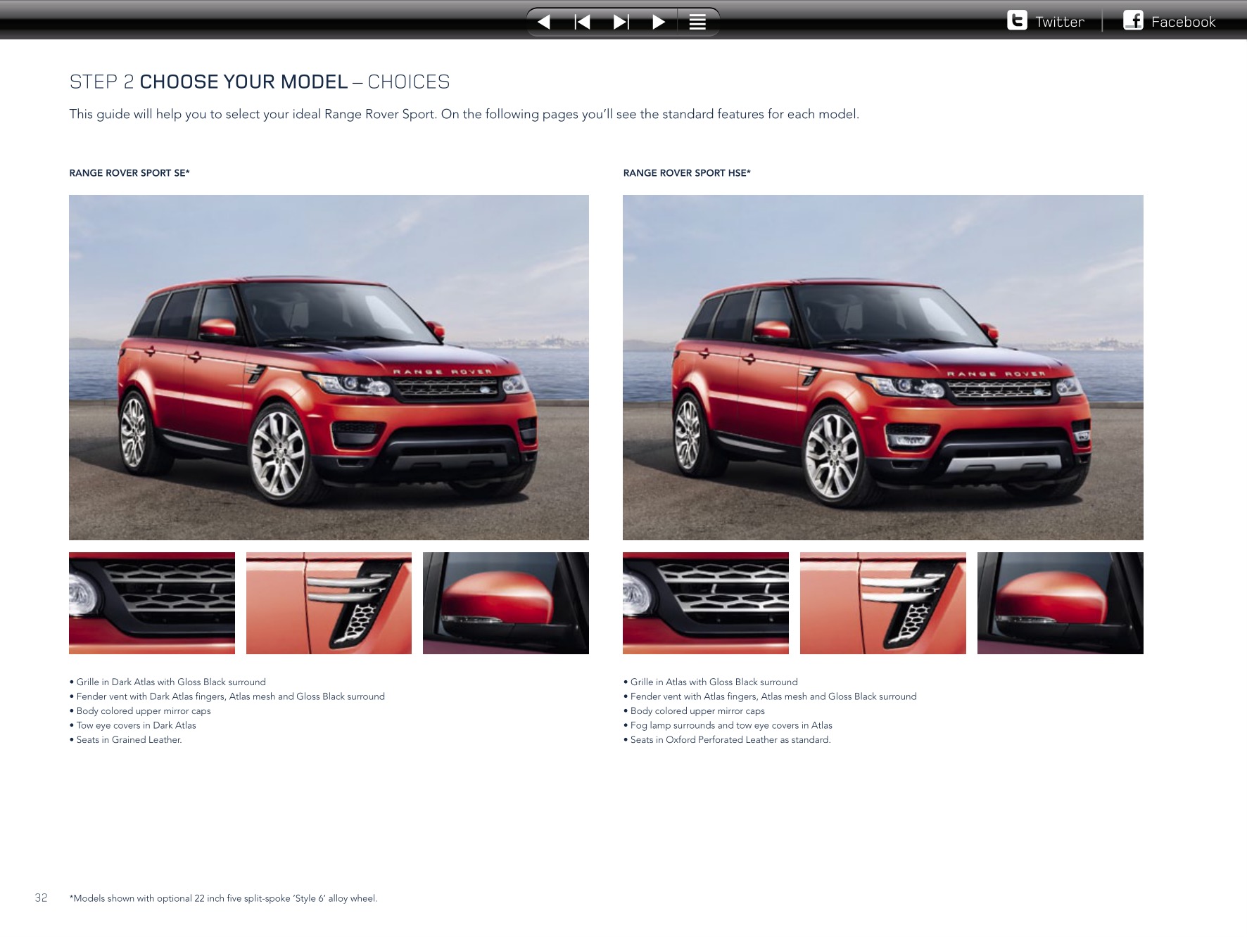 2014 Range Rover Sport Brochure Page 14